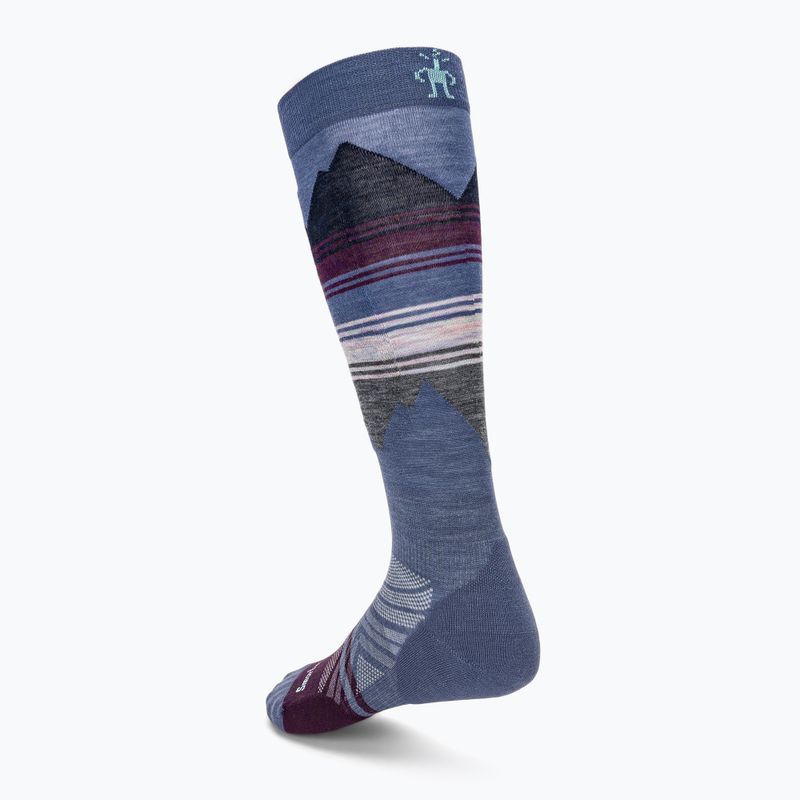 Șosete de schi pentru femei Smartwool Ski Targeted Cushion Pattern OTC nightfall blue 2