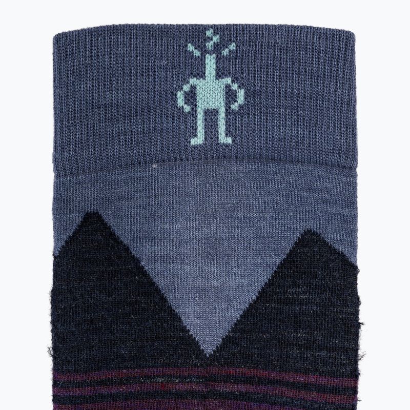Șosete de schi pentru femei Smartwool Ski Targeted Cushion Pattern OTC nightfall blue 4