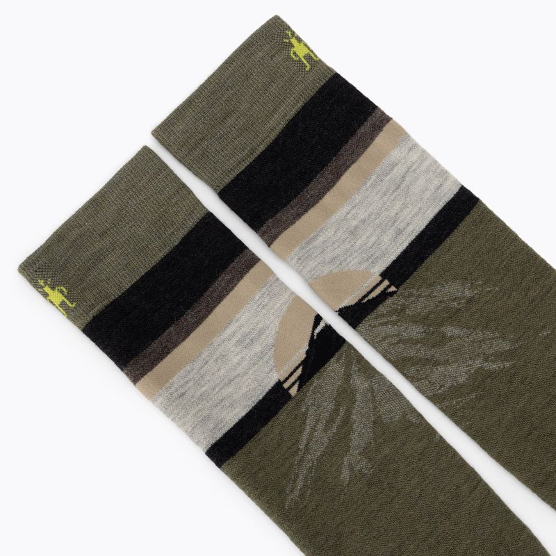 Șosete de snowboard Snowboard Targeted Cushion Mountain Sunrise OTC winter moss 3
