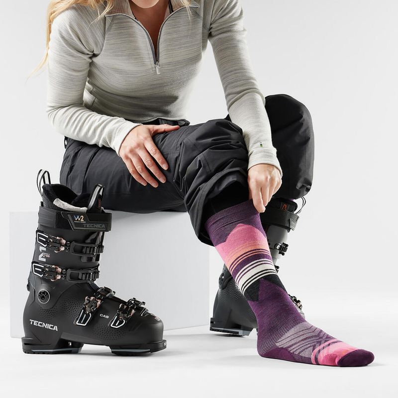Șosete de schi pentru femei Smartwool Ski Targeted Cushion Pattern OTC purple iris 2