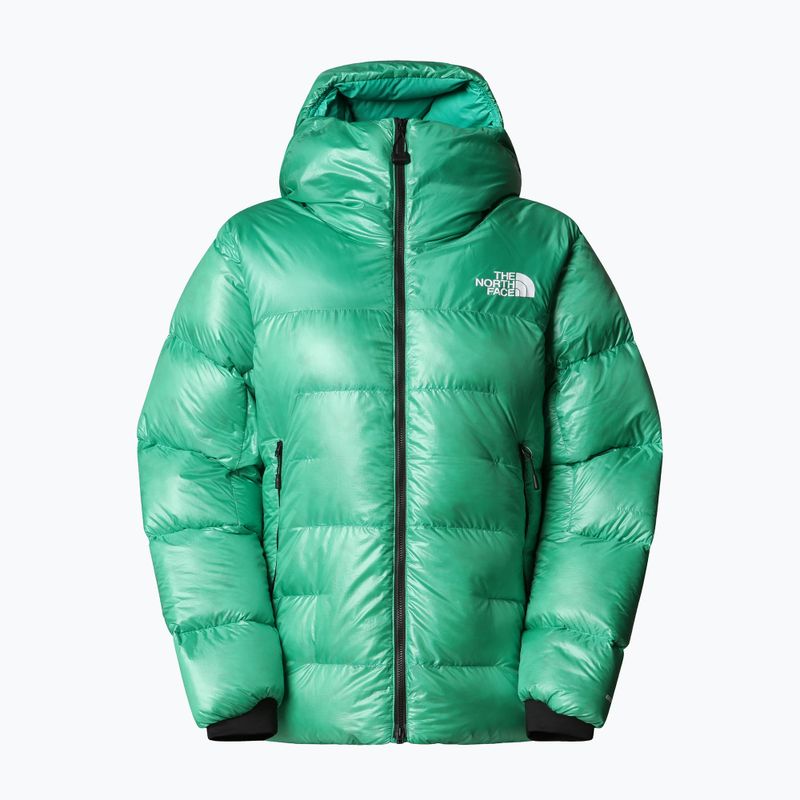 Geacă izolată pentru femei The North Face Summit Pumori Down Parka nebula green 5