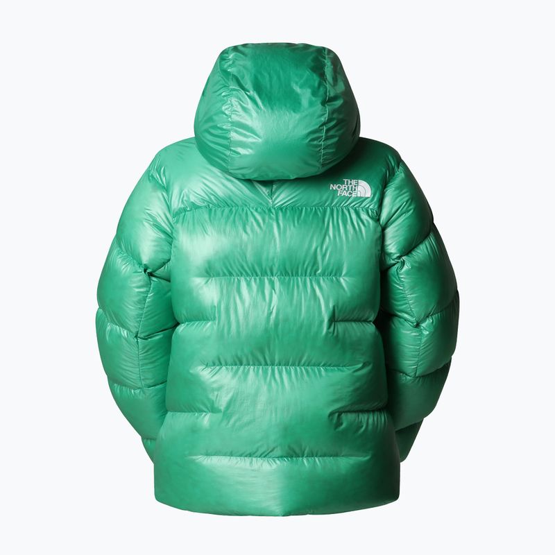 Geacă izolată pentru femei The North Face Summit Pumori Down Parka nebula green 6
