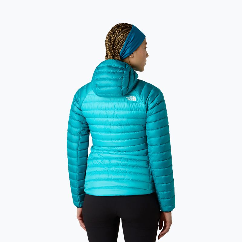 Geacă cu puf pentru femei The North Face Bettaforca Light Down Hooded galactic blue/deep teal 3
