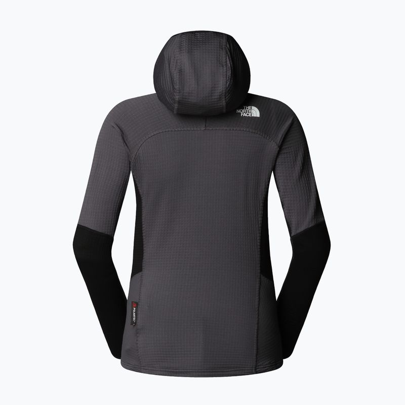 Bluză pentru femei The North Face Polartec Powergrid Stormgap Hoodie anthracite grey/bla 6