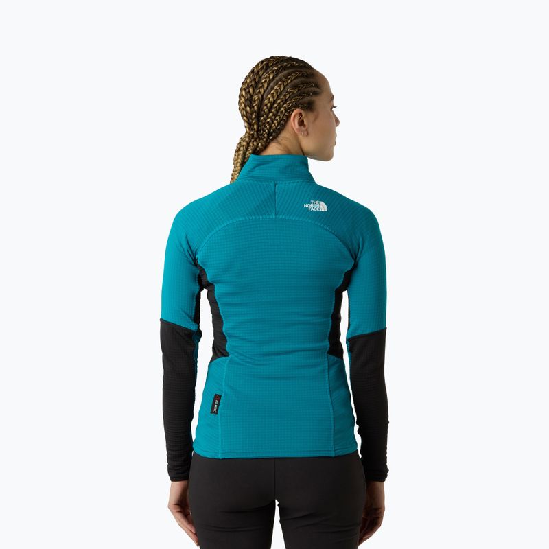 Bluză pentru femei The North Face Polartec Powergrid Stormgap Hoodie anthracite grey/tnf black 3