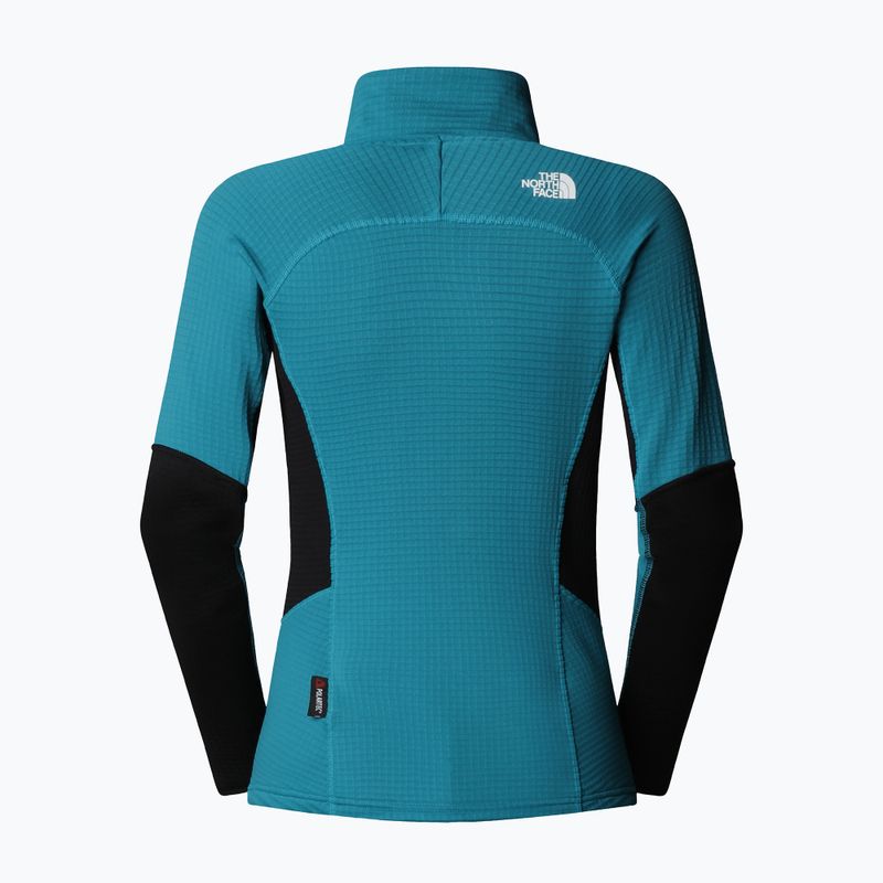 Bluza damă The North Face Polartec Powergrid Stormgap gri antracit/negru tnf 6