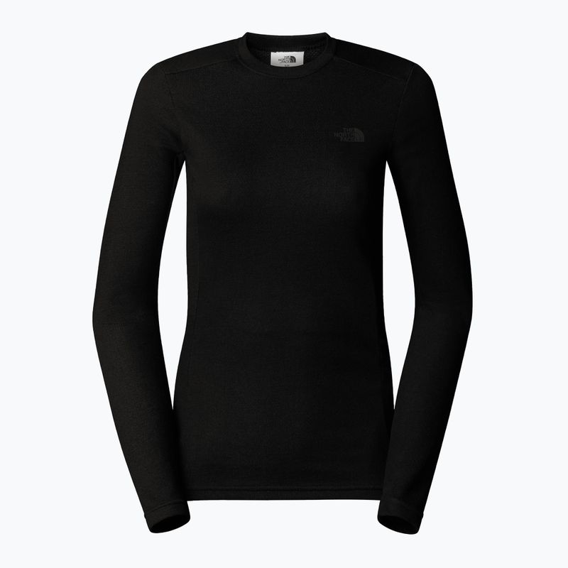 Longsleeve pentru femei The North Face Easy Crew Neck black 4