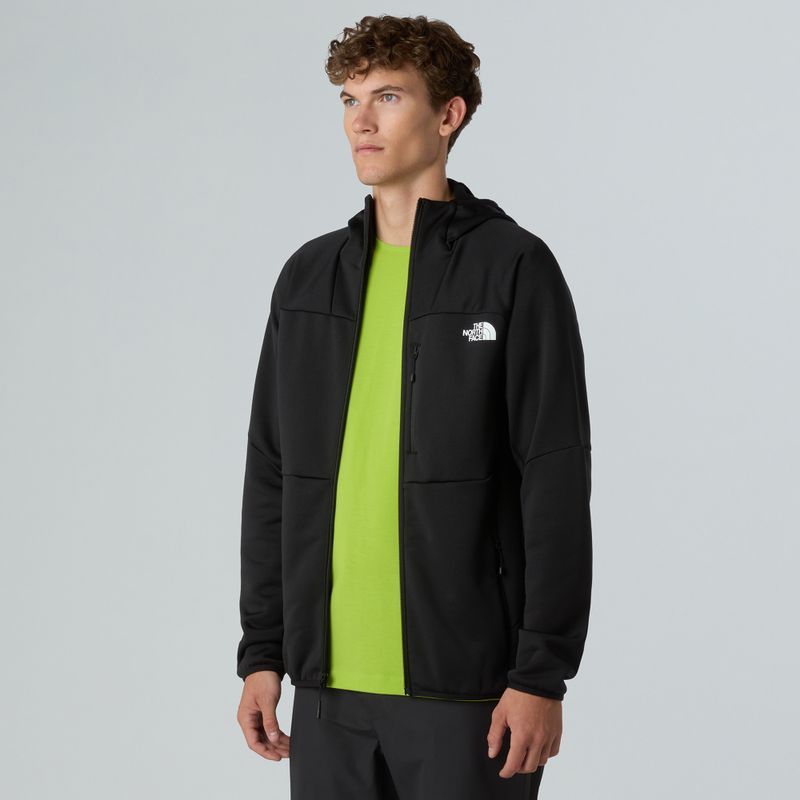 Bluză pentru bărbați The North Face Meteora Full Zip black 4