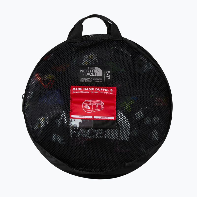 Geantă de voiaj The North Face Base Camp Duffel S 50 l black alpine floral 2