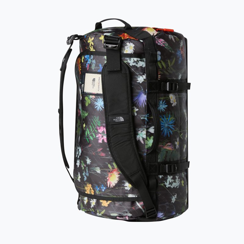 Geantă de voiaj The North Face Base Camp Duffel S 50 l black alpine floral 3