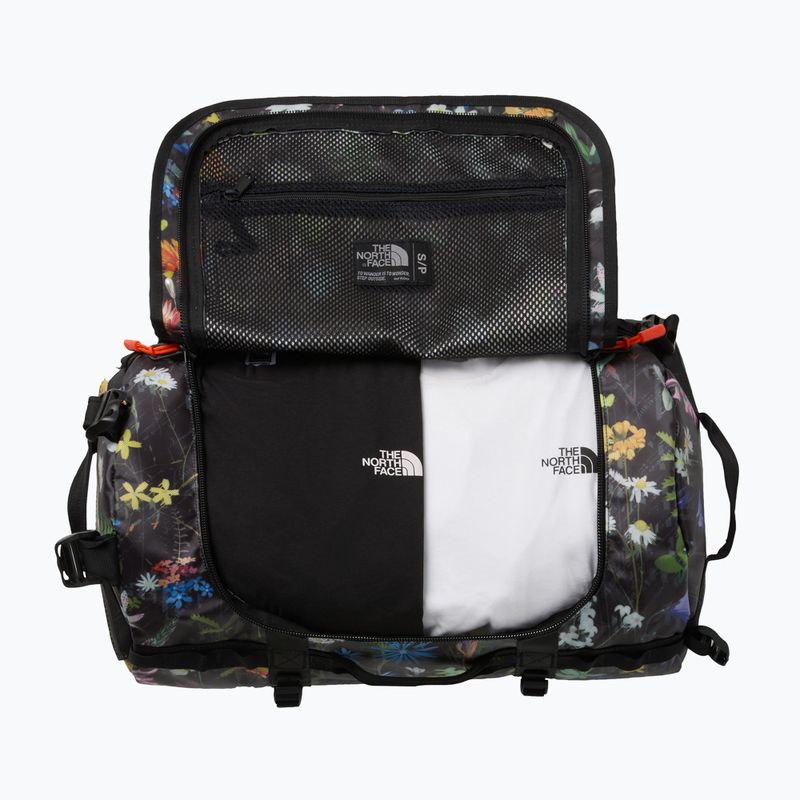 Geantă de voiaj The North Face Base Camp Duffel S 50 l black alpine floral 5