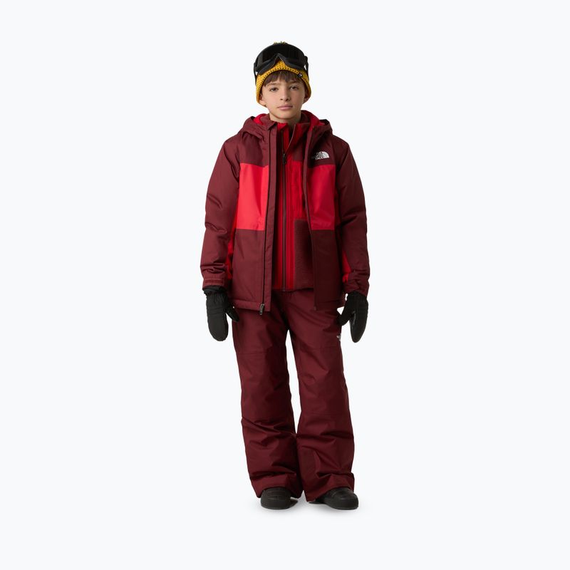 Pantaloni de schi pentru copii The North Face Freedom Insulated sumac 2