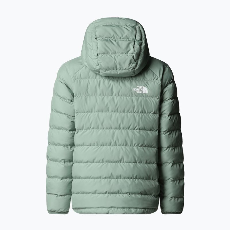 Geacă de puf pentru copii  The North Face Reversible Perrito Hooded slate moss 7