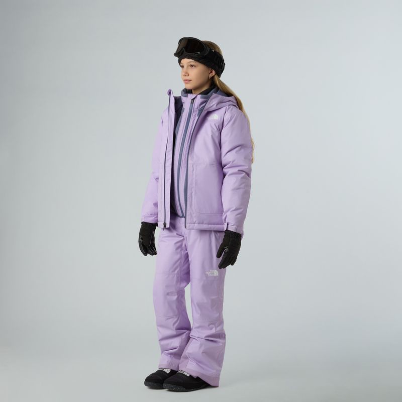 Geacă de schi pentru copii The North Face Freedom Insulated lite lilac 2