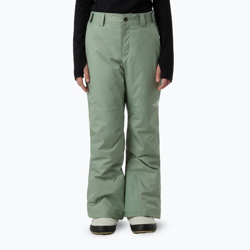 Pantaloni de schi pentru copii The North Face Freedom Insulated slate moss