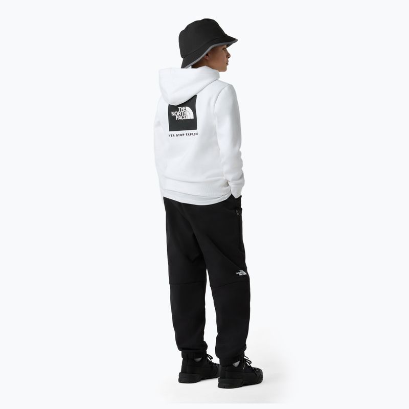 Hanorac pentru copii The North Face Teen Redbox Regular P/O alb/negru 5