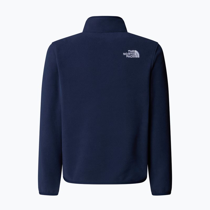 Bluză fleece pentru copii The North Face Teen Glacier 1/4 Zip summit navy 2