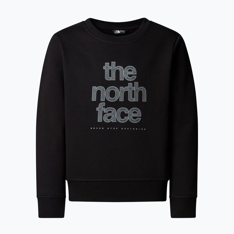 Bluză pentru femei The North Face Reflective Logo Relaxed Crew black 4