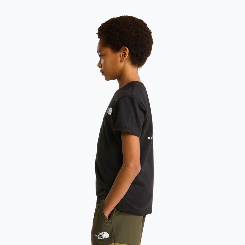Tricou pentru copii The North Face Box Nse tnf black 3