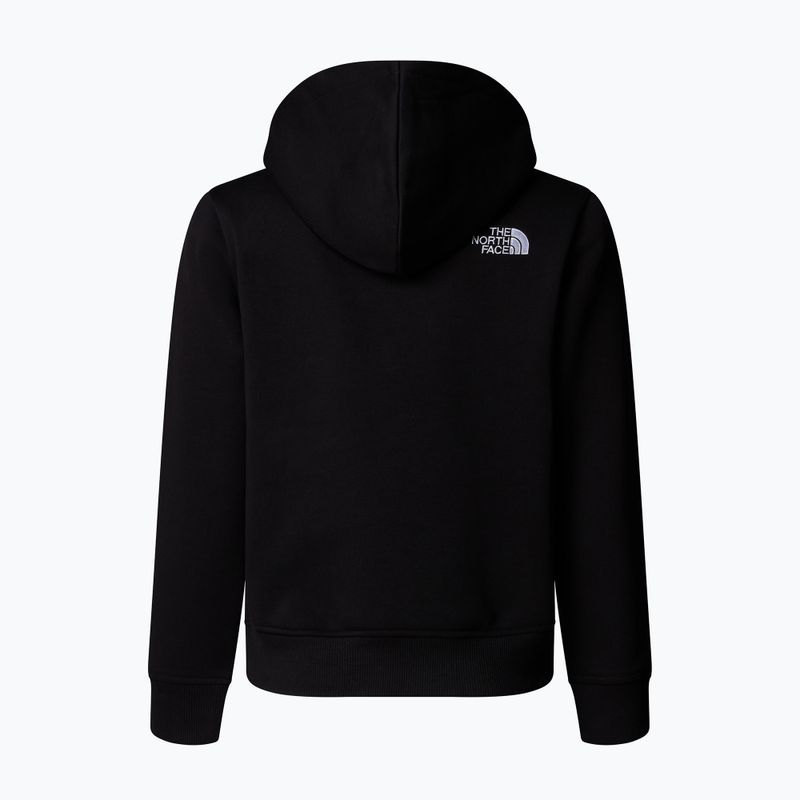Bluză pentru copii The North Face Teen Drew Peak Pullover Hoodie black 2