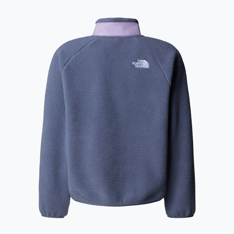 Bluză pentru copii The North Face Yumiori Full Zip twilight galaxy/lite lilac 6