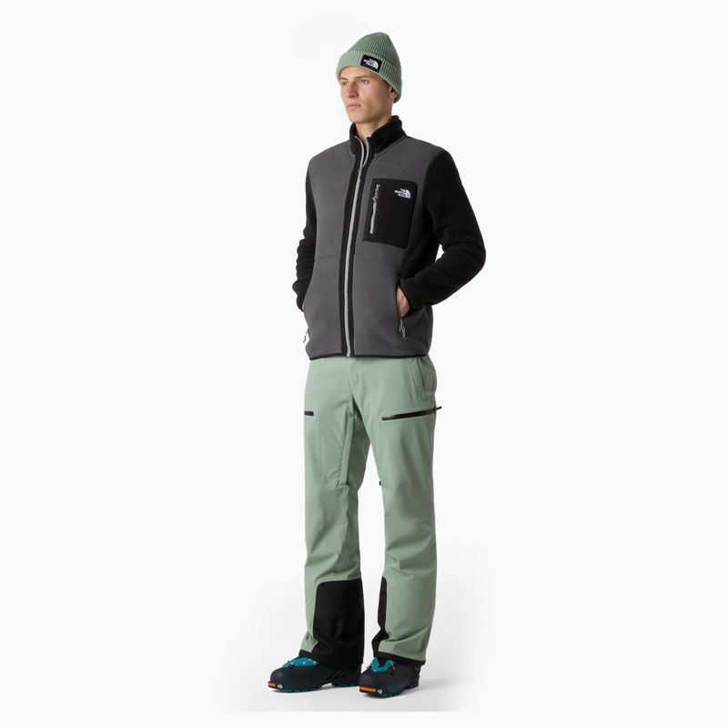 Hanorac The North Face Yumiori Full Zip pentru bărbați gri antracit/negru/gri monument 2