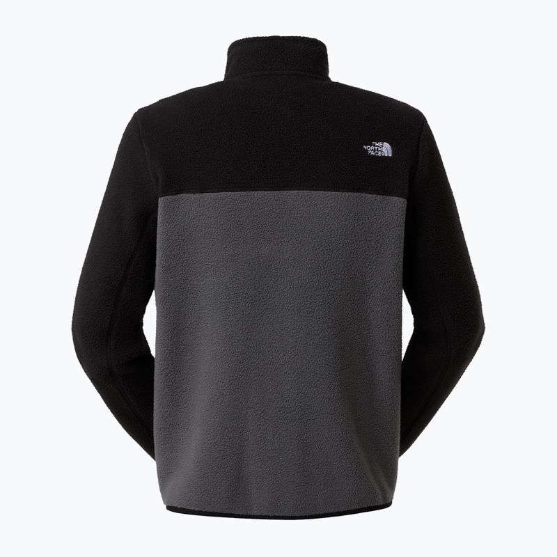 Hanorac The North Face Yumiori Full Zip pentru bărbați gri antracit/negru/gri monument 6