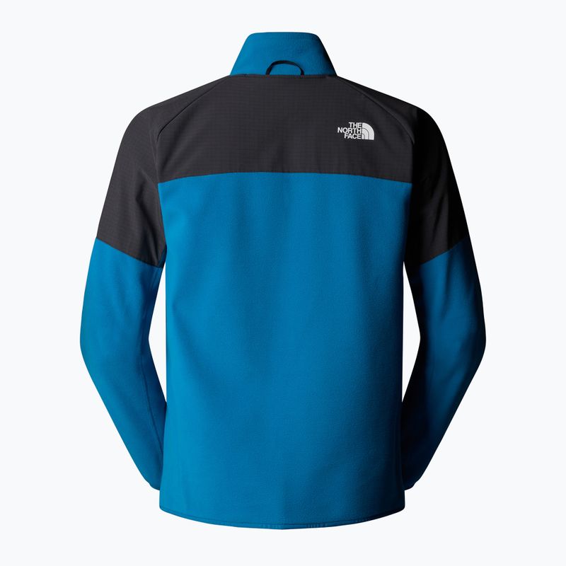 Bluză pentru bărbați The North Face Glacier Heavyweight Full Zip dusk blue/asphalt grey 5