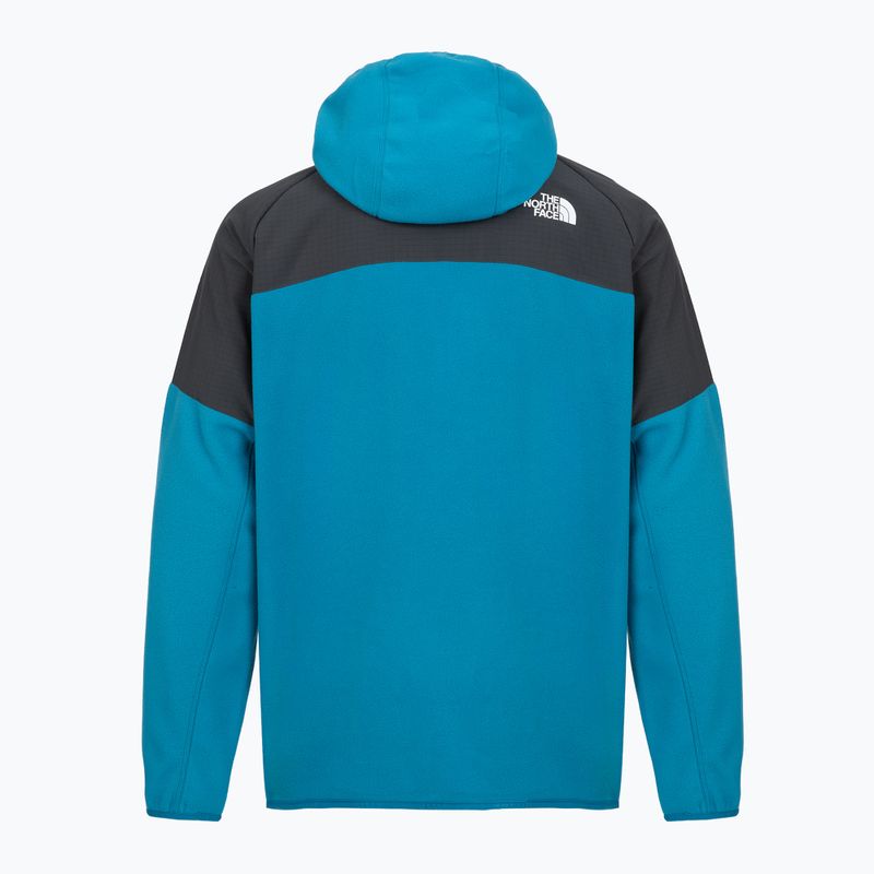 Bluză pentru bărbați The North Face Glacier Heavyweight Full Zip HD dusk blue/asphalt grey 2