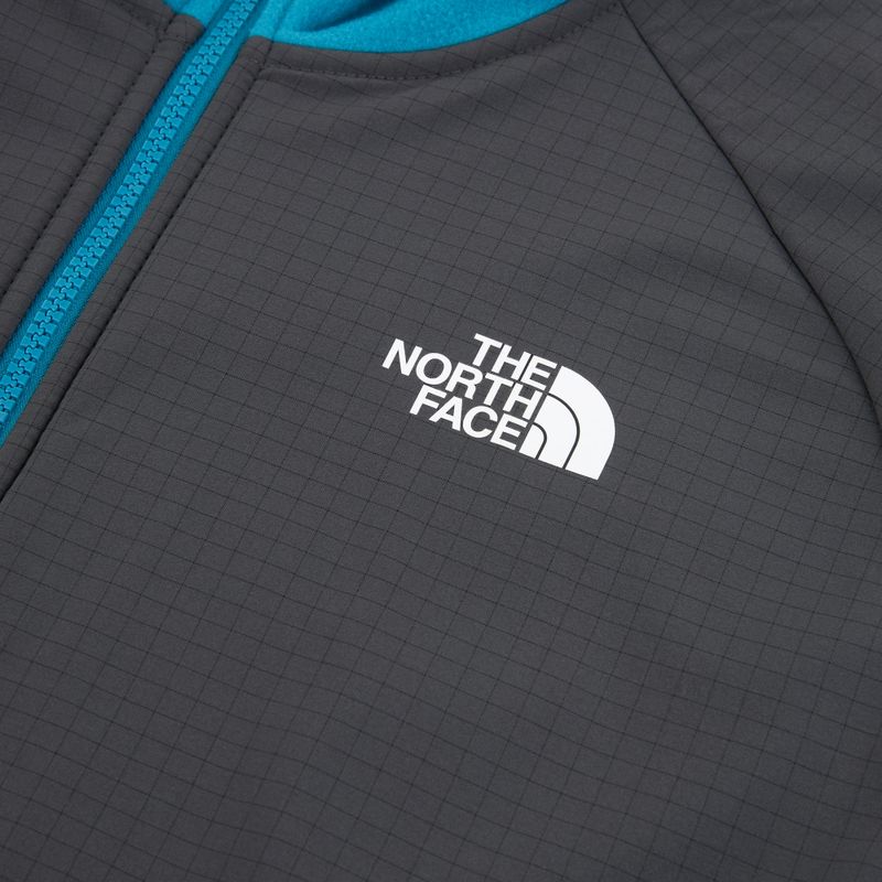 Bluză pentru bărbați The North Face Glacier Heavyweight Full Zip HD dusk blue/asphalt grey 3