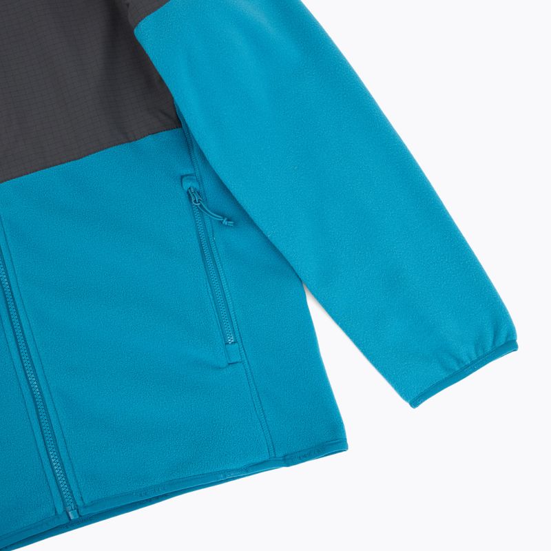Bluză pentru bărbați The North Face Glacier Heavyweight Full Zip HD dusk blue/asphalt grey 4
