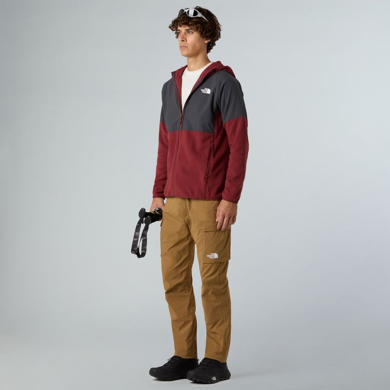 Bluză pentru bărbați The North Face Glacier Heavyweight Full Zip HD sumac/asphalt grey 2
