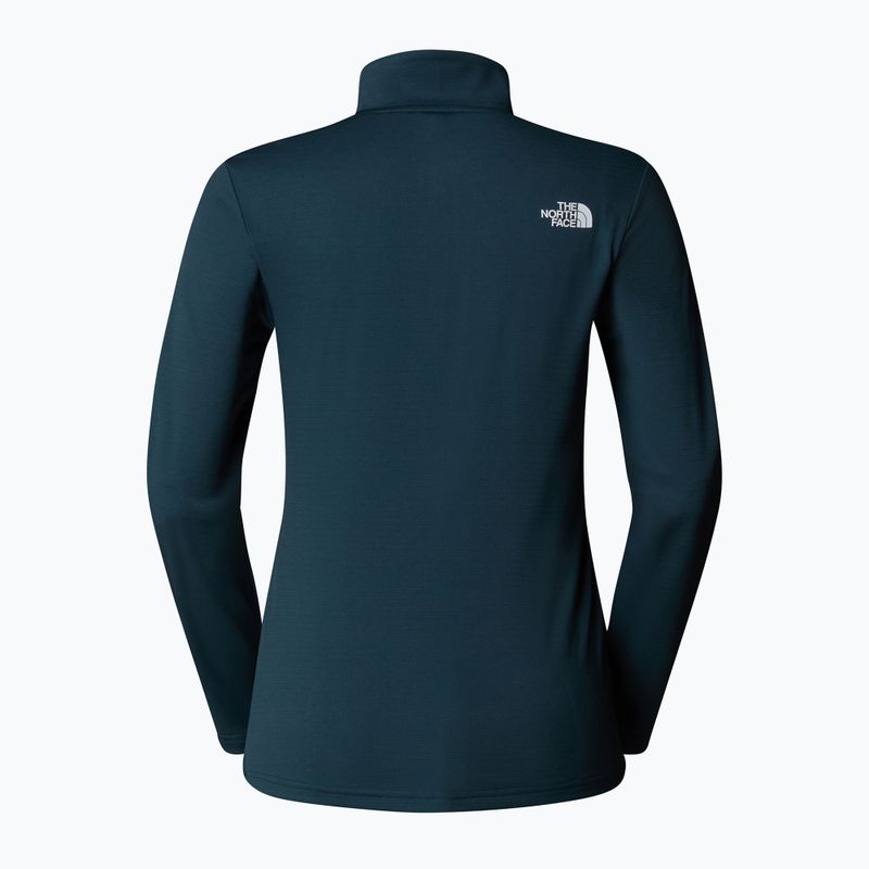 Tricou pentru femei The North Face Flex 1/4 Zip Slim deep cypress 5