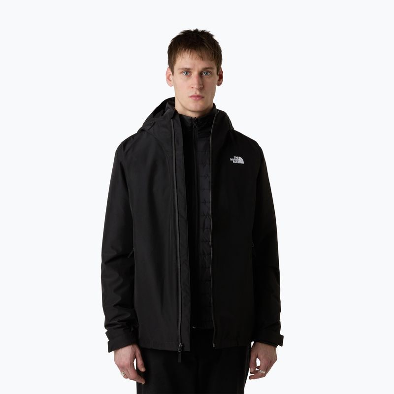 Geacă 3în1 pentru bărbați The North Face Carto Mono Triclimate Hooded black