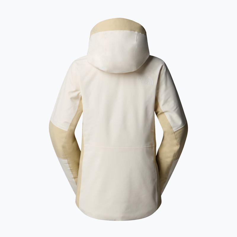 Geacă de schi pentru femei The North Face Lenado white dune/gravel 14