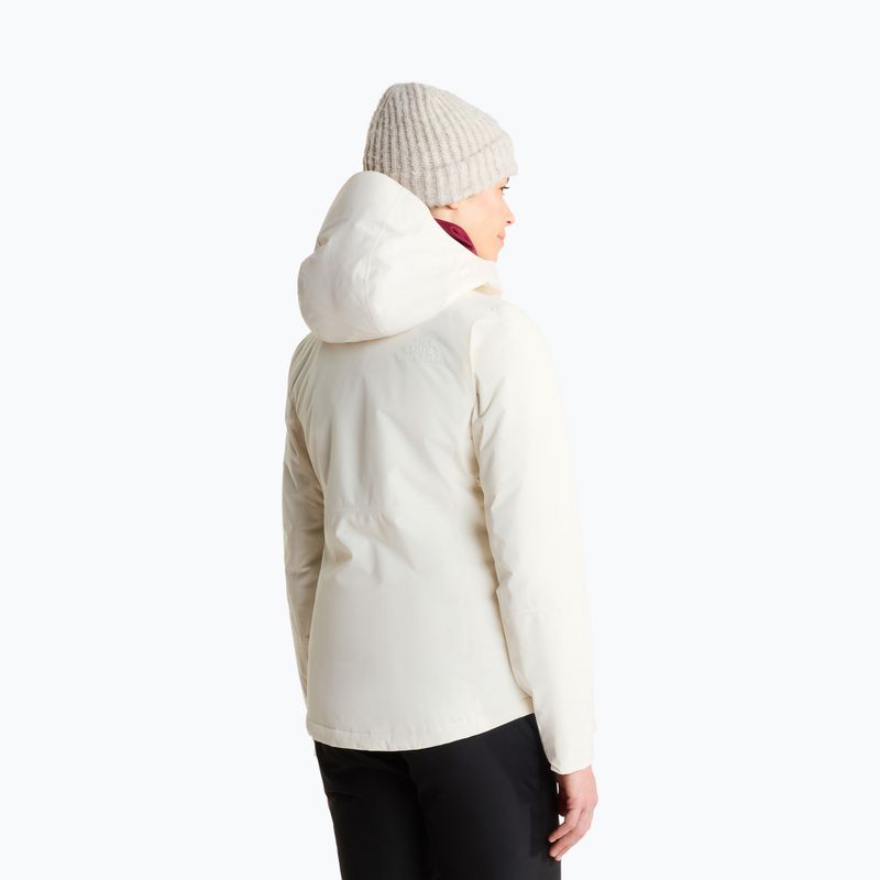Geacă de schi pentru femei The North Face Descendit white dune 3