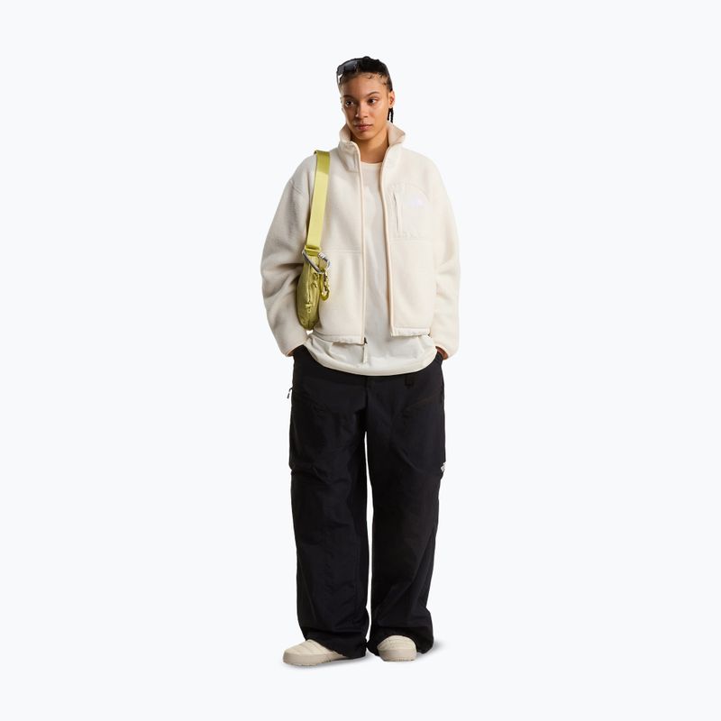Bluză fleece pentru femei The North Face Yumiori Off Peak Full Zip white dune 2