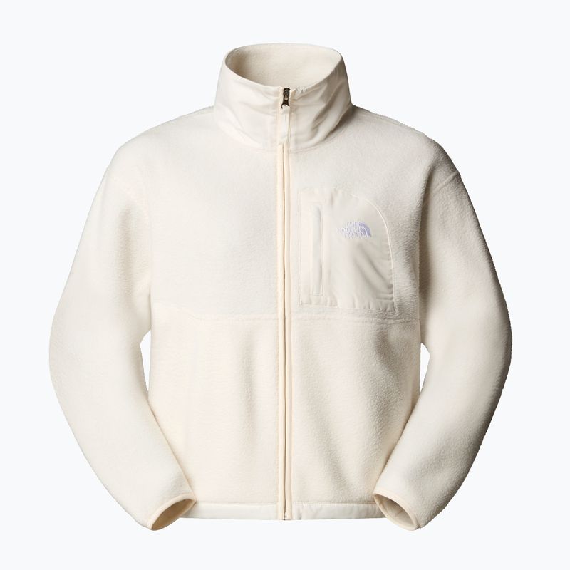 Bluză fleece pentru femei The North Face Yumiori Off Peak Full Zip white dune 6
