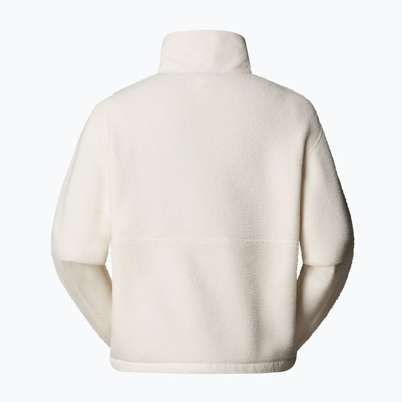 Bluză fleece pentru femei The North Face Yumiori Off Peak Full Zip white dune 7