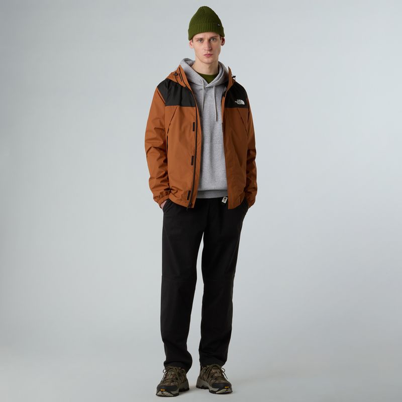 Geacă de ploaie pentru bărbați The North Face Antora burnt umber/black 2