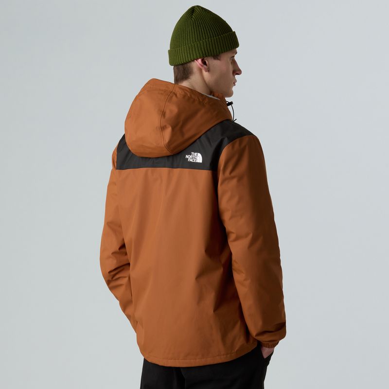 Geacă de ploaie pentru bărbați The North Face Antora burnt umber/black 3