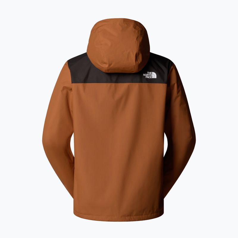 Geacă de ploaie pentru bărbați The North Face Antora burnt umber/black 6