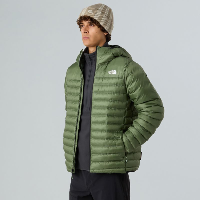 Geacă pentru bărbați The North Face Terra Peak Hoodie bark mist 4