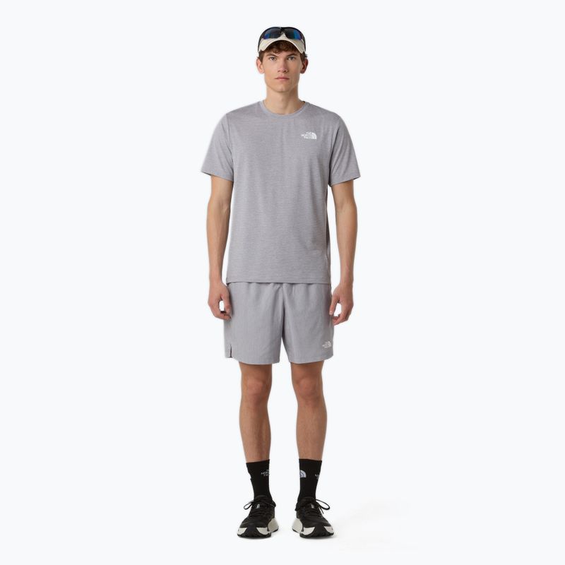 Tricou pentru bărbați The North Face 24/7 Reg pale grey heather 2