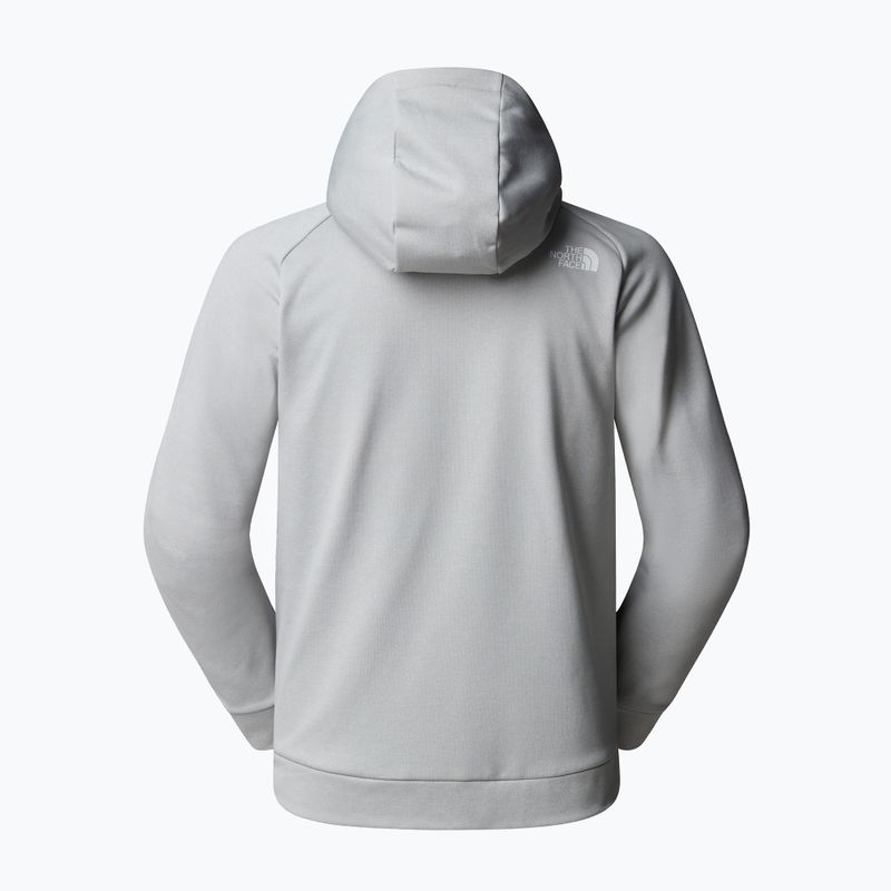 Hanorac pentru bărbați  The North Face Reaxion Fleece Full Zip Hoodie high rise grey light heather 2