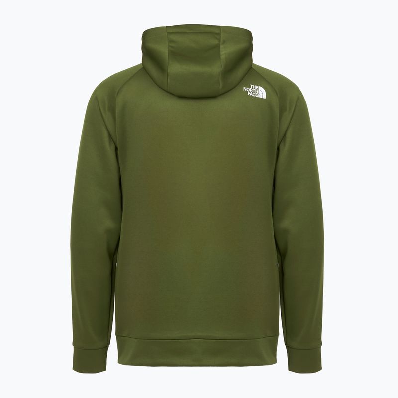 Hanorac pentru bărbați The North Face Reaxion Fleece Full Zip Hoodie woodland green/black 2