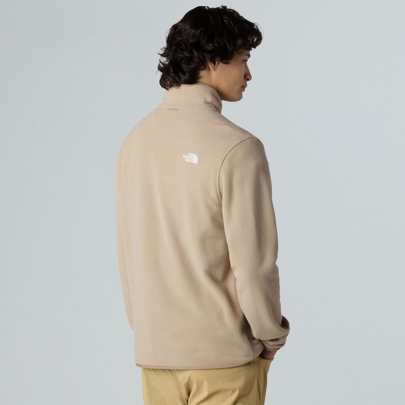 Bluză  pentru bărbați The North Face Glacier Fleece mushroom grey 3
