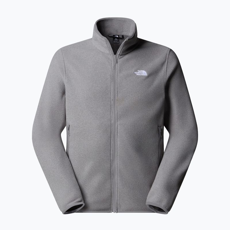Bluză  pentru bărbați The North Face Glacier Fleece mid grey heather 5