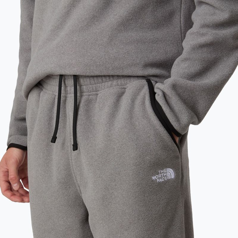 Pantaloni pentru bărbați The North Face Glacier Fleece mid grey heather 4