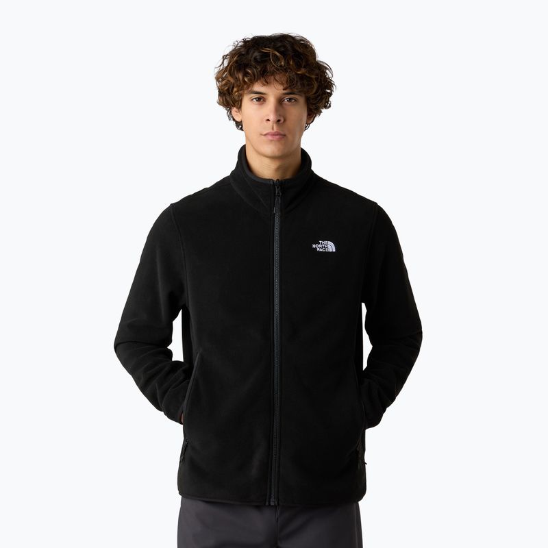 Bluză pentru bărbați The North Face Glacier Fleece black